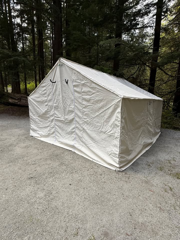 6-Person Canvas Wall Tent
