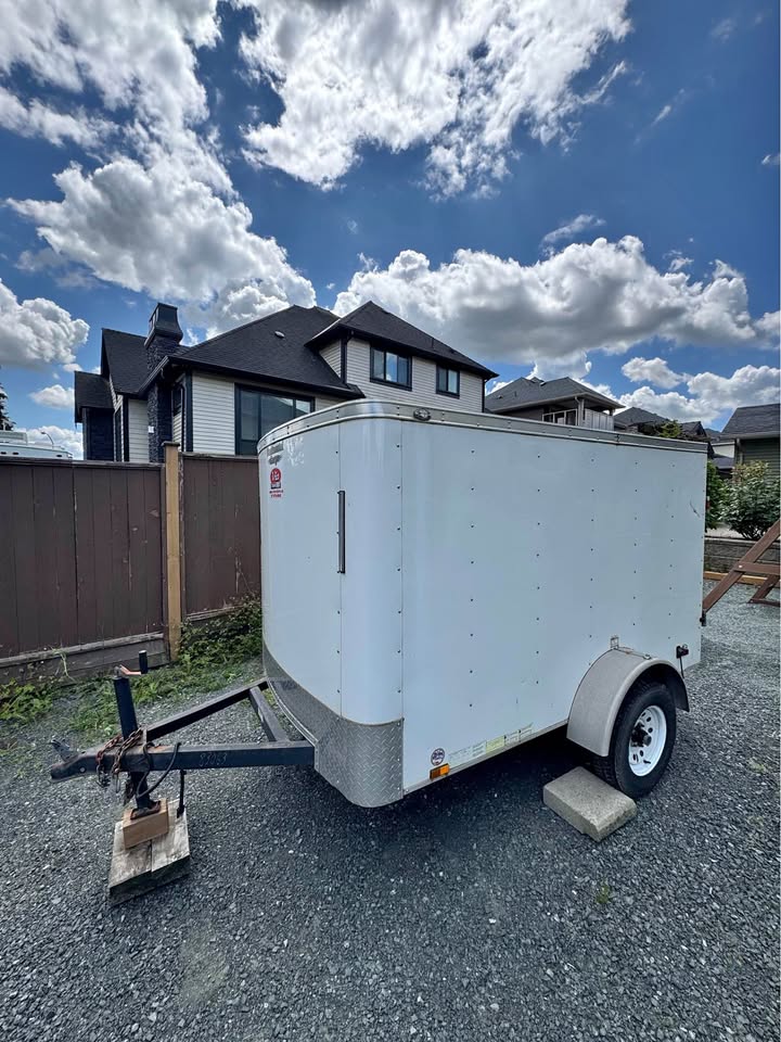 5x8 Enclosed Cargo Trailer